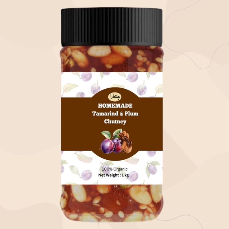 Premium Fresh Homemade Plum & Tamarind Sauce ( Imli , Aloo Bukhara ) - 1 Kg