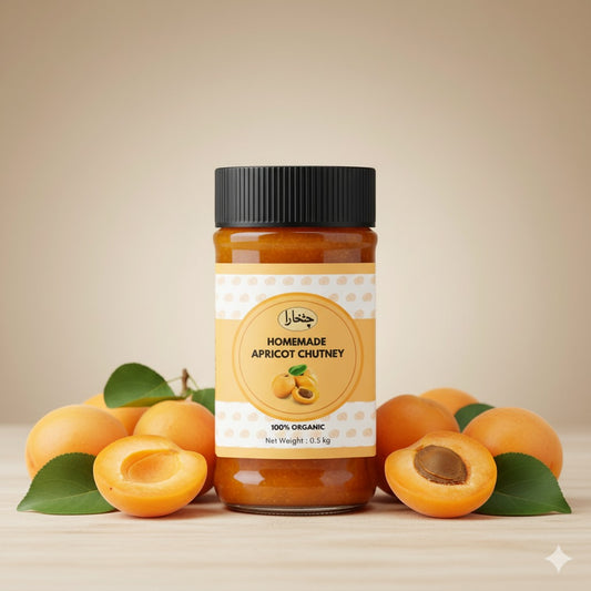 Half Kg Premium Fresh Homemade Apricot Sauce ( Khubani Chutney )